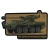 Патч (шеврон) «M1128 Stryker MGS» від Patch hunter. М’який ПВХ пластик. Койот