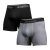 Труси чоловічі “Soldier's Boxer” (2 шт.). Матеріал Charged Cotton. Сірий-Чорний