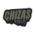 Патч (шеврон) «Chizas» від A.T.A.K.A. x SANCHI. М’який ПВХ пластик. Олива