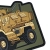 Патч (шеврон) «International MaxxPro» от Patch hunter. Мягкий ПВХ пластик мягкий. Койот 3