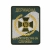 Шеврон (нашивка) ДПС України на липучці, 10х5.8 см